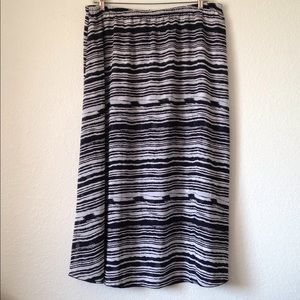 Ladies' Anthony Richards Dual-Layer Maxi Skirt 3x